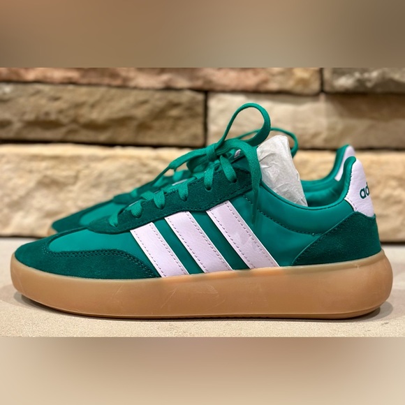 Adidas New Barreda Decode Women’s Trainers, Collegiate Green/Ice Lavendar - Picture 2 of 11
